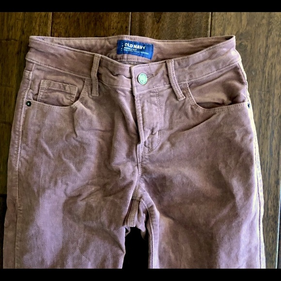 Mid-Rise “Rockstar” Super Skinny Velvet/Corduroy Pants Size 0 NWOT - Picture 5 of 7